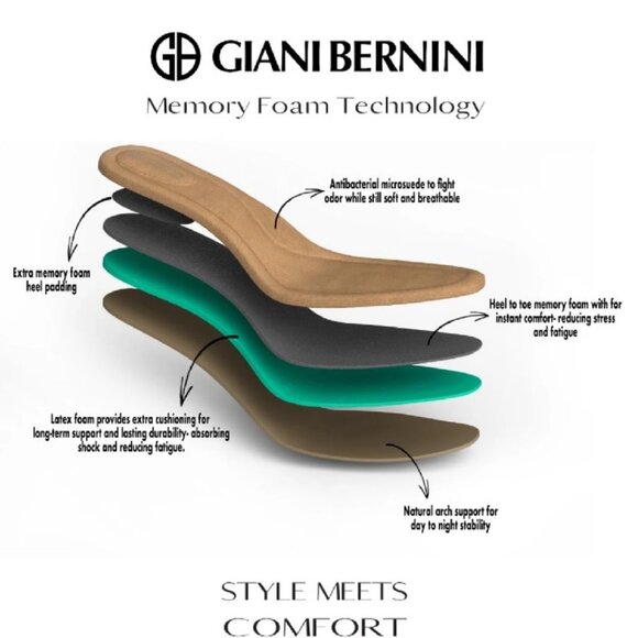 Giani Bernini Korma Memory-Foam Ankle Booties - Picture 3 of 10